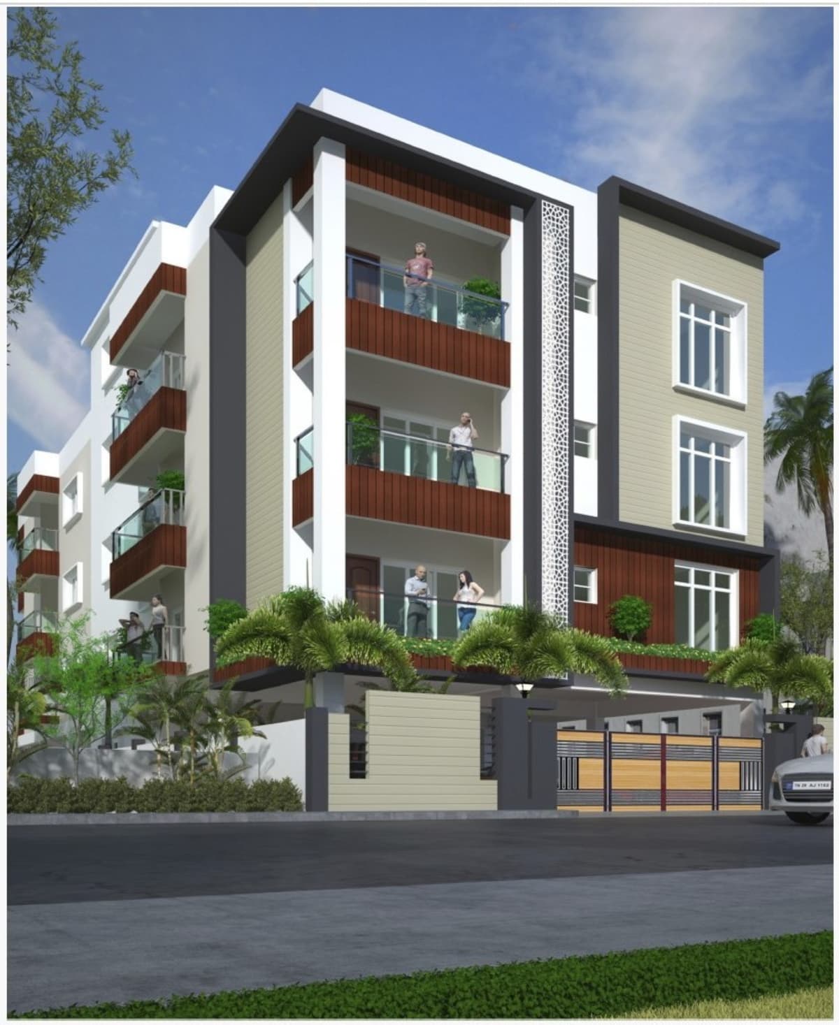 Thiyagaraja Elegant Flats